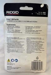 Ridgid Model T-250 Tool Kit 48482 for 3/8&rdquo; Drum Cables ***DAMAGED READ*** #5