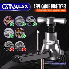 45&deg; Eccentric Flaring Tool Kit, 7 Dies, 3/16&Prime; to 3/4&Prime; Tubing