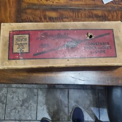 Vintage GTD Pipe Threading Tool Set In Original Box 3/8&Prime; 1/2&Prime; 3/4&Prime; 1&Prime; 1-1/4&Prime;&hellip;