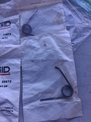 Ridgid 26872 Spring, Torsion .85 OD 4 In Lot