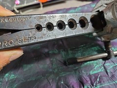 1 PRE-OWNED PRO-SET FLARING TOOL FTX800B410 3/16 to 3/4 GOOD WORKING CONDITION