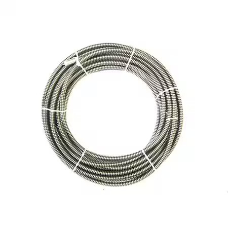 Westward 20Gz34 Drain Cleaning Cable, Inner C, 5/8Inx25ft