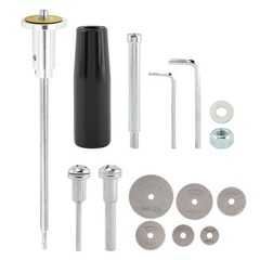 Inside Pipe Cutter for Pvc Pipe with Handle and Diamond Grit Cutting Wheel, 7-In