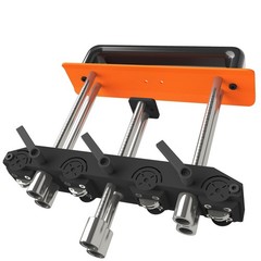 Three-Station Edge Roller Bender for bending metal roofing materials 0-90&deg;, shee
