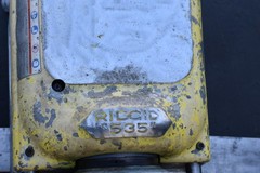 Ridgid 535, V1 complete with Universal die head