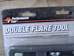 PERFORMANCE TOOL #W80670 DOUBLE FLARING THIN-WALL TUBING TOOL KIT PRE-OWNED
