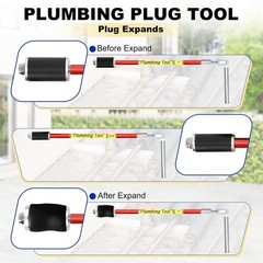 High Efficiency 2062 Plumbing Plug Kit for 1/2&Prime;, 3/4&Prime;, & 1&Prime; Water Line Fixes