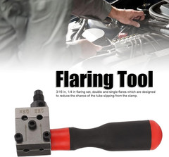 Flaring Tool Kit, 3/16In 1/4In Manual Tubing Flaring Tool Set, Universal Single