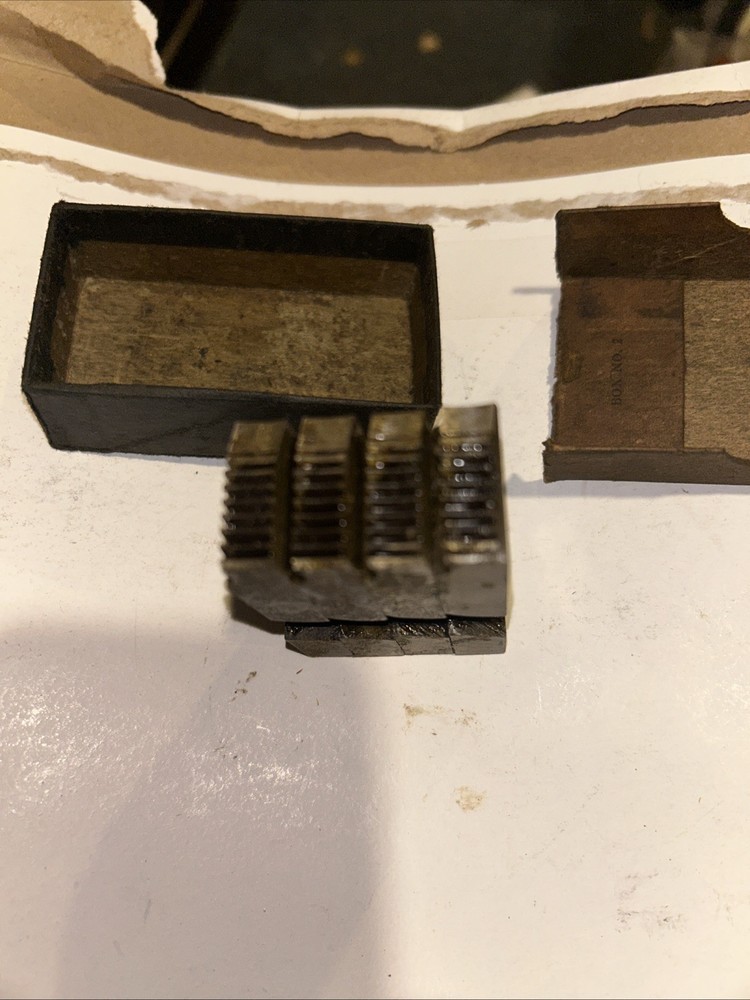 OSTER Threading 3D Dies, 1&rdquo; & 1 1/4&rdquo; Pipe NOS, #103-4-4 1/2, 113-114-114 1/2