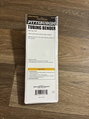 Pittsburgh Tubing Bender for Aluminum, Copper & Steele Tubing, item# 94571