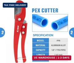 iCrimp PEX Clamp Tool PEX Fitting Kit for Cinch and Removal 3/8-in, 1/2-in, 3/4-