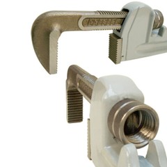 36 inch Aluminum Pipe Wrench 4-1/4 inch Jaw Size Straight Pipe Wrench