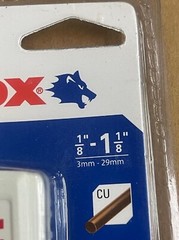LENOX Tubing Cutter 1/8&Prime; &ndash; 1 1/8&Prime; Screw Release #1924665 New Factory Packaged
