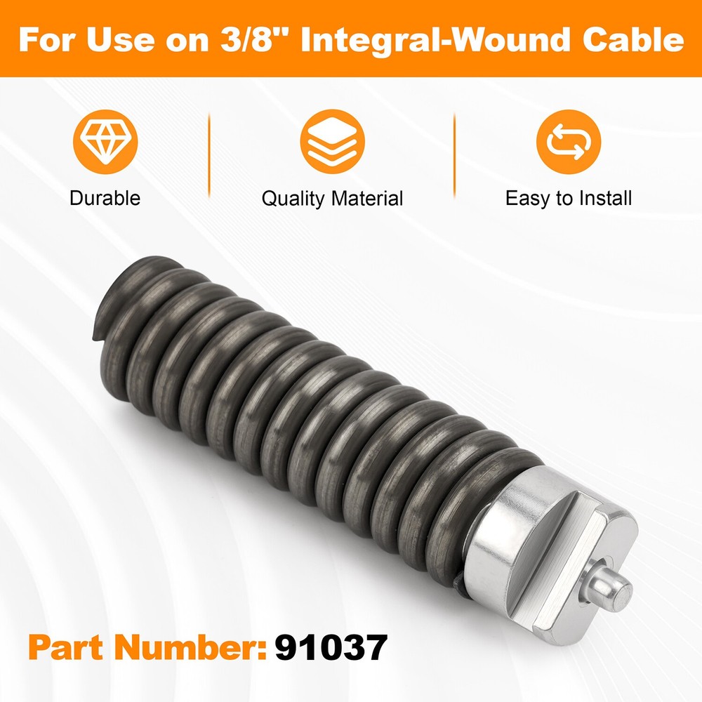 91037 IW Cable Repair Coupling 3/8-Inch for RIDGID Drain Cleaning C Tools