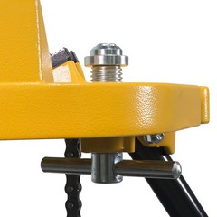 Steel Dragon Tools&reg; 72037 6&Prime; Tripod Pipe Chain Vise Stand Model 460 12R 300 700