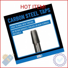 Drill America &ndash; POU1/8NPTW/DRILL 1/8&Prime; Carbon Steel NPT Pipe Tap and R High Speed