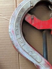 Reed No. SP4 Soil Pipe 1.5&Prime;-4&Prime; Pipe Cutter
