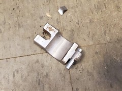 Parker 420/424 Lakeland Bender 1-1/4&Prime; Tube Radius Block Shoe, 4&Prime; Radius *As-is*