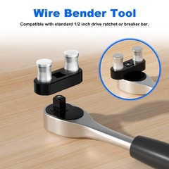 Cable Bender Tool Electrical, Wire Bender Tool for Most Wires, Maximum Bending U