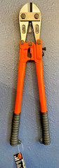 GreatNeck 18&Prime; Bolt Cutters Drop Forged Hardened Alloy Steel Compound Action 450m