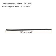PATIKIL 15.5mm OD A Type Spring Tube Bender 520mm Long for 20mm 1/2&Prime;