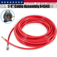 For FlexShaft Cable Assembly 64348 RIDGID K9-204, 5/16&Prime; x 70 ft Sheath Couplings