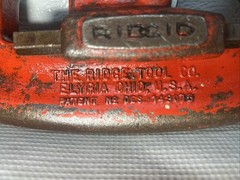 Vintage RIDGID Pipe Cutter No. 2 Heavy Duty 1/8&Prime; To 2&Prime; Ridge Tool Co No 1-2