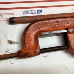 Ridgid No. 4-S Pipe Tubing Cutter 2&Prime; &ndash; 4&Prime; Capacity USA 4S EXCELLENT COND ED4U