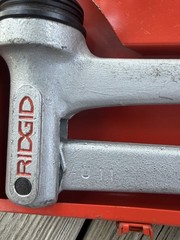 RIDGID 34152 Model S S8 Tube Expander Swaging Kit 3/8 1/2 3/4 1in Tested