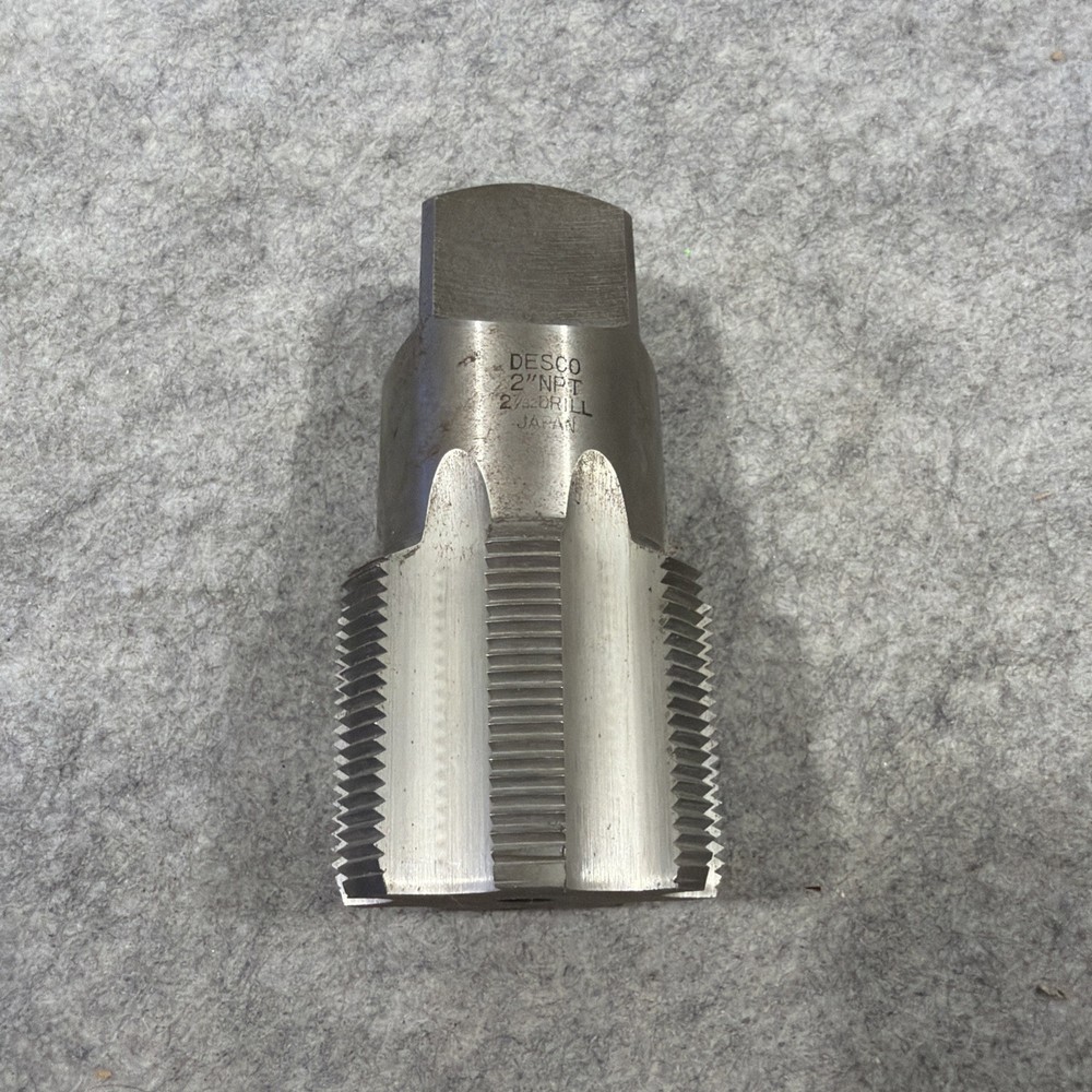 Desco 2&rdquo; NPT 2 7/32&rdquo; Drill Made In JAPAN