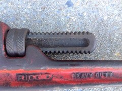 RIDGID 18&Prime; Heavy Duty Pipe Wrench The Ridge Tool Co. USA Excellent Operating Con