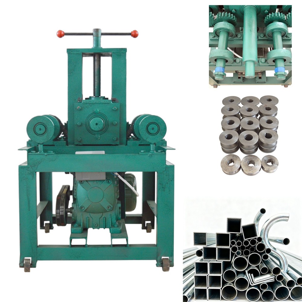 220V 2.2KW Electric Pipe Bender 1PH Heavy-Duty Square/Round Tube Bending Machine