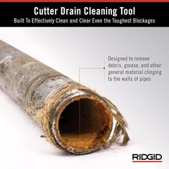 Model T-232 H-D 3&Prime; &ldquo;C&rdquo; Cutter Cable Coupling Drain Cleaning Tool