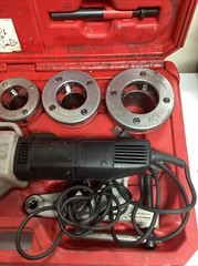 Battery Pipe Threader Supertronic 2000 E Dies Portable Rothenberger 1000003430