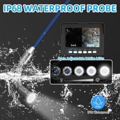 4.3&prime; LCD Monitor Sewer Camera 100FT/30M HD Drain Pipe Inspection Camera 32GB