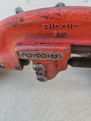 Rigid 311 Carriage With 360 Pipe Cutter, 341 Reamer & 312 Lever