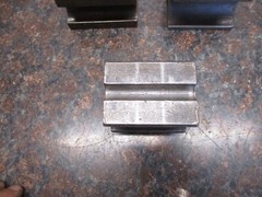 PARKER 624 824 632 TUBING BENDER SLIDE BLOCK 2-3/4&Prime; LENGTH 8 12 16 24 PIPE SIZE