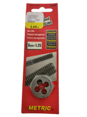 Vermont American 21235 Metric Hex Die 8MM &ndash; 1.25MM