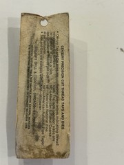 Century Drill & Tool 95110, 7/16-20NF Tap