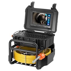 Drain Camera 230ft w/ 9&Prime; HD Screen, Distance Counter & Self-Leveling