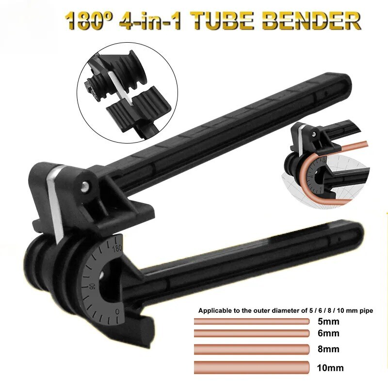 Multi-purpose Pipe Bender 180&deg; Four-slot Pipe Bender Combination Pipe Bender