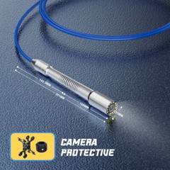 9&rdquo; 50M HD WIFI Sewer Camer Pipe Inspection Camera Meter Counter 23mm Video DVR