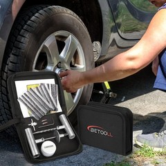 Heavy Duty Tire Repair Kit 24 Pcs Universal Flat Repair for Cars & Trucks