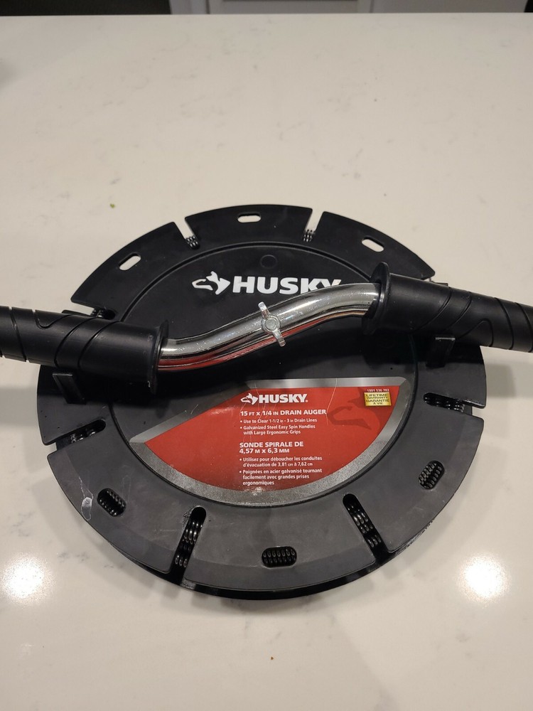 Husky 15ft X 1/4in DRAIN AUGER
