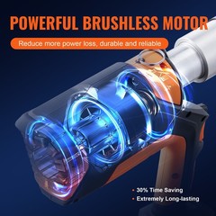 VEVOR 1/2&Prime; &ndash; 2&Prime; 18V Pro Press Tool with Brushless Motor & 6 Pro Press Jaws