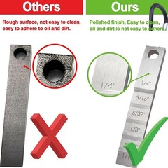 Pipefitter Tools 2130 Small Pipe Spacer Wedge Stepped Guage Step Feeler 1467
