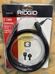 RIDGID 6&prime; Cable Extension for Inspection Camera (No. 31133)