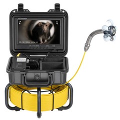 VEVOR Sewer Camera 165ft/50m Self-Leveling Drain Camera with 9&Prime; Screen 36X Zoom