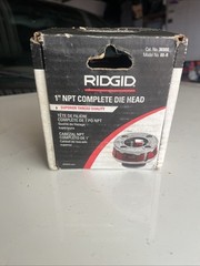 RIDGID 36900 Die Head NPT 1 Inch Right Hand Manual Threader; NEW IN BOX