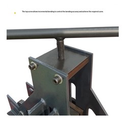 Roller Rolling Pipe Bending Machine Manual Small Pipe Bending Machine TR-40